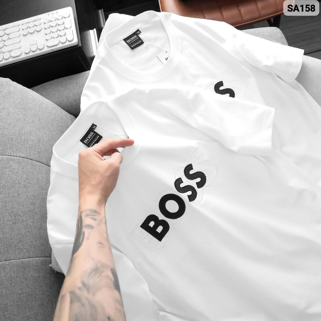 BOSS Men's Half Sleeves T-Shirt