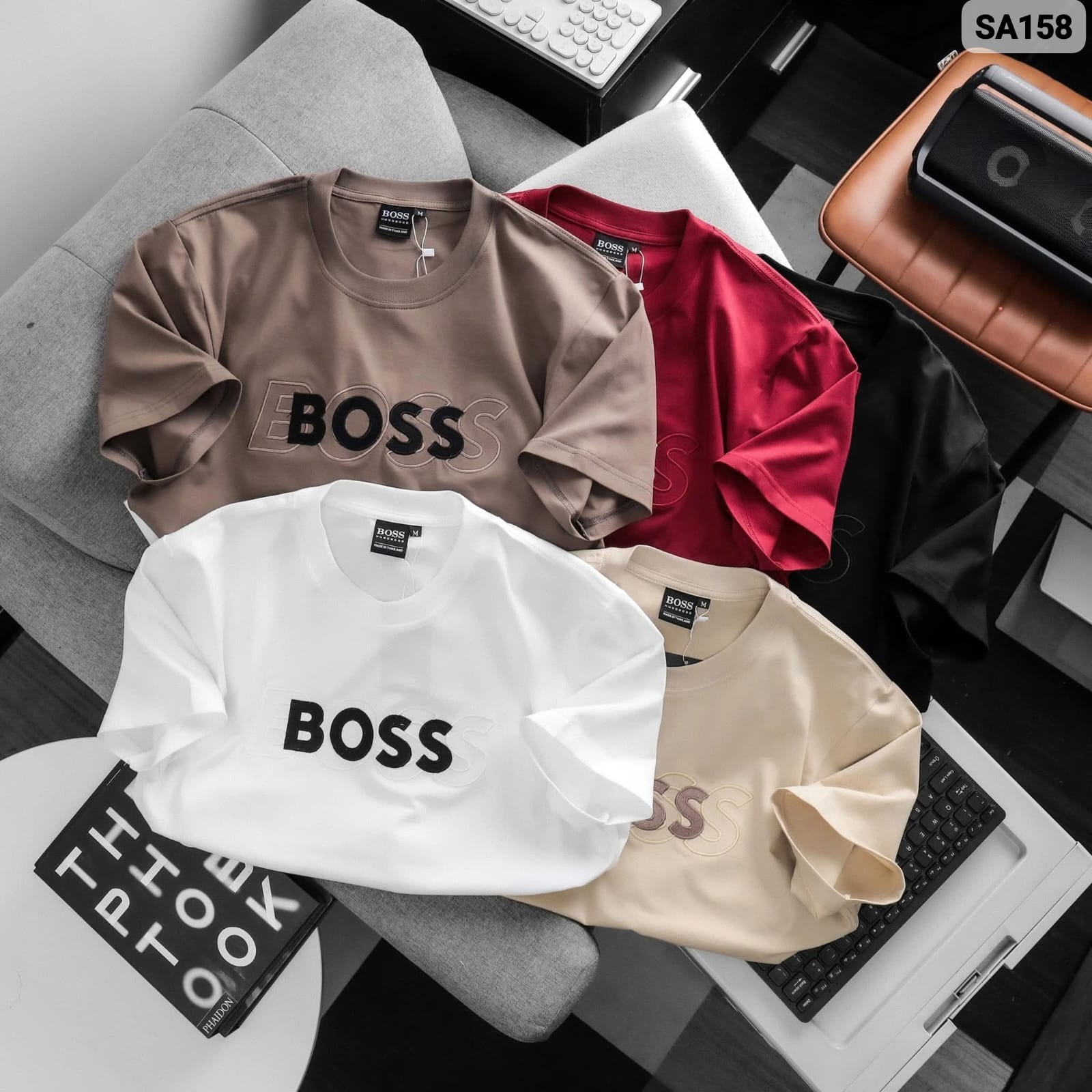BOSS Men's Half Sleeves T-Shirt