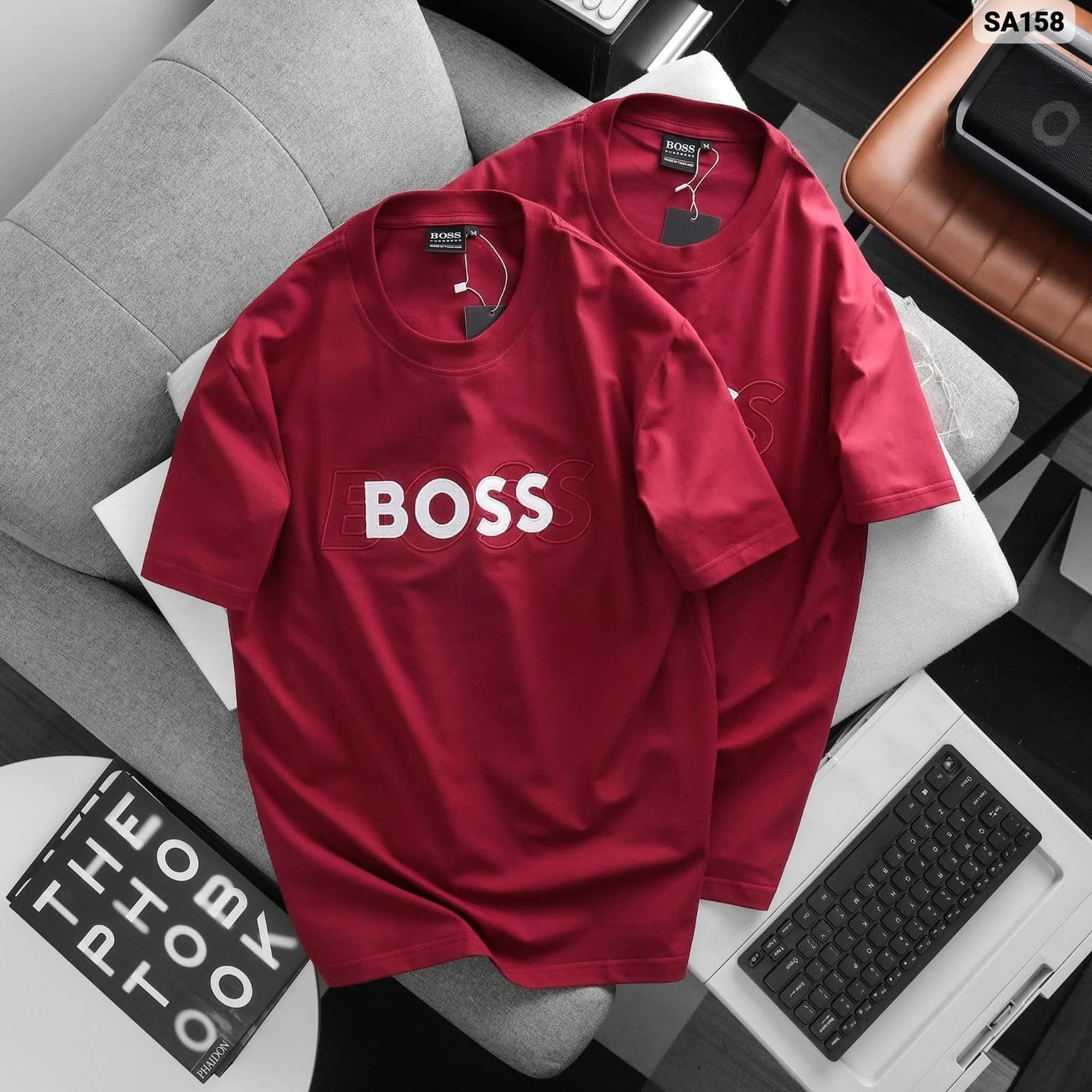 BOSS Men's Half Sleeves T-Shirt