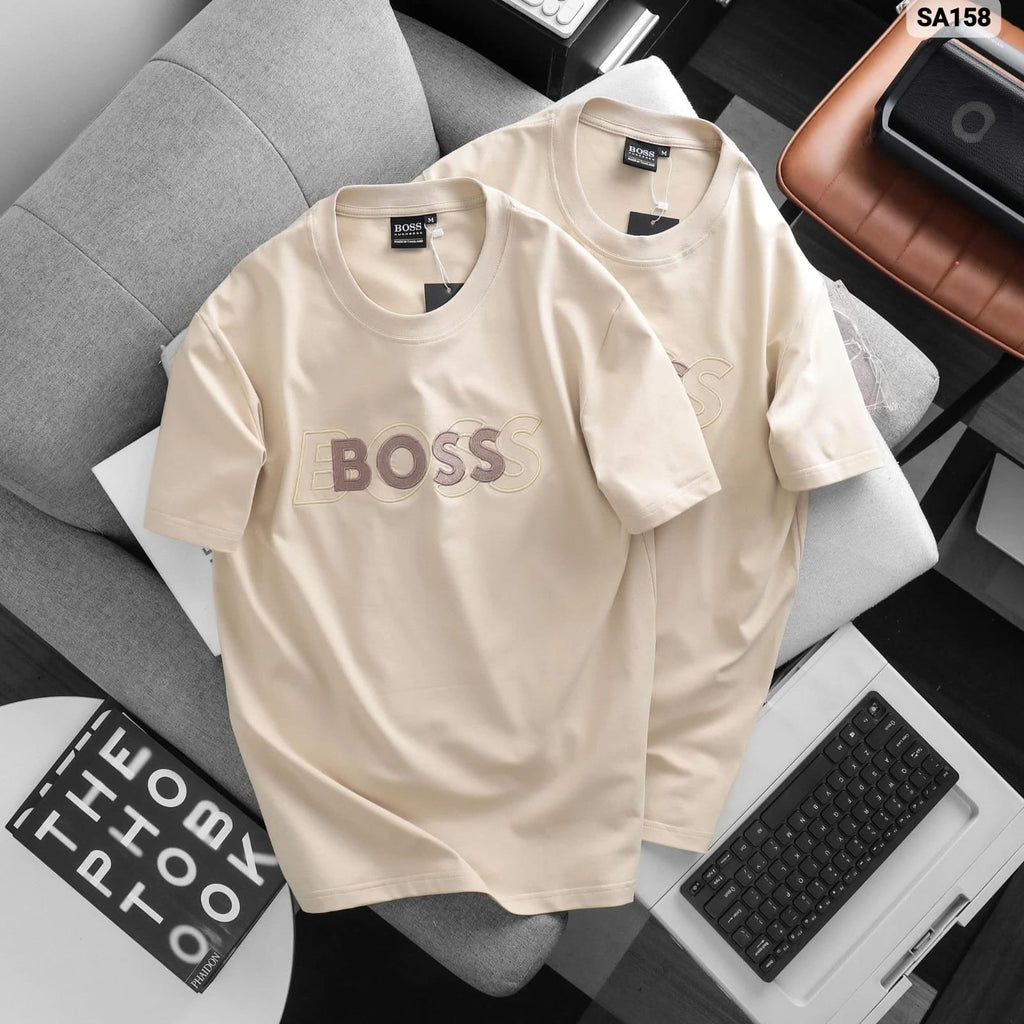 BOSS Men's Half Sleeves T-Shirt