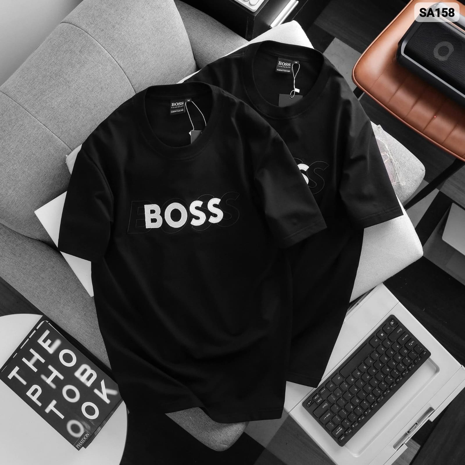 BOSS Men's Half Sleeves T-Shirt